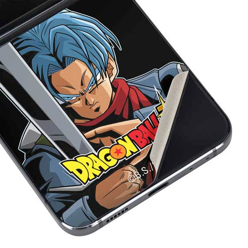 Dragon Ball Super Trunks Portrait Galaxy Z Flip5 5G Skin